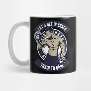 Gym, Vintage Retro Classic Mug